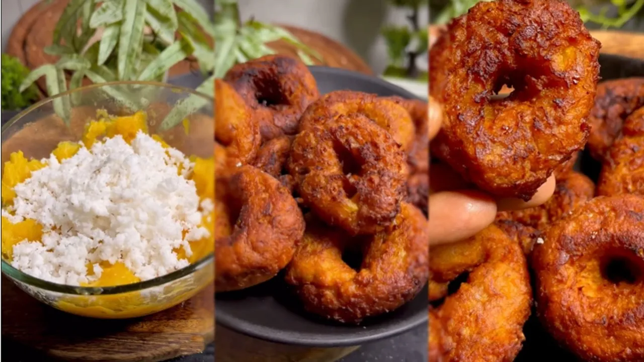 Sweet Vada Recipe FI