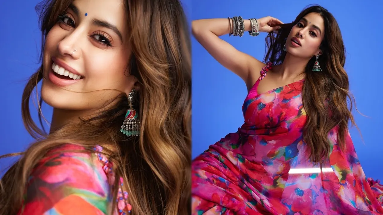 Janhvi Kapoor Latest Saree Photos FI