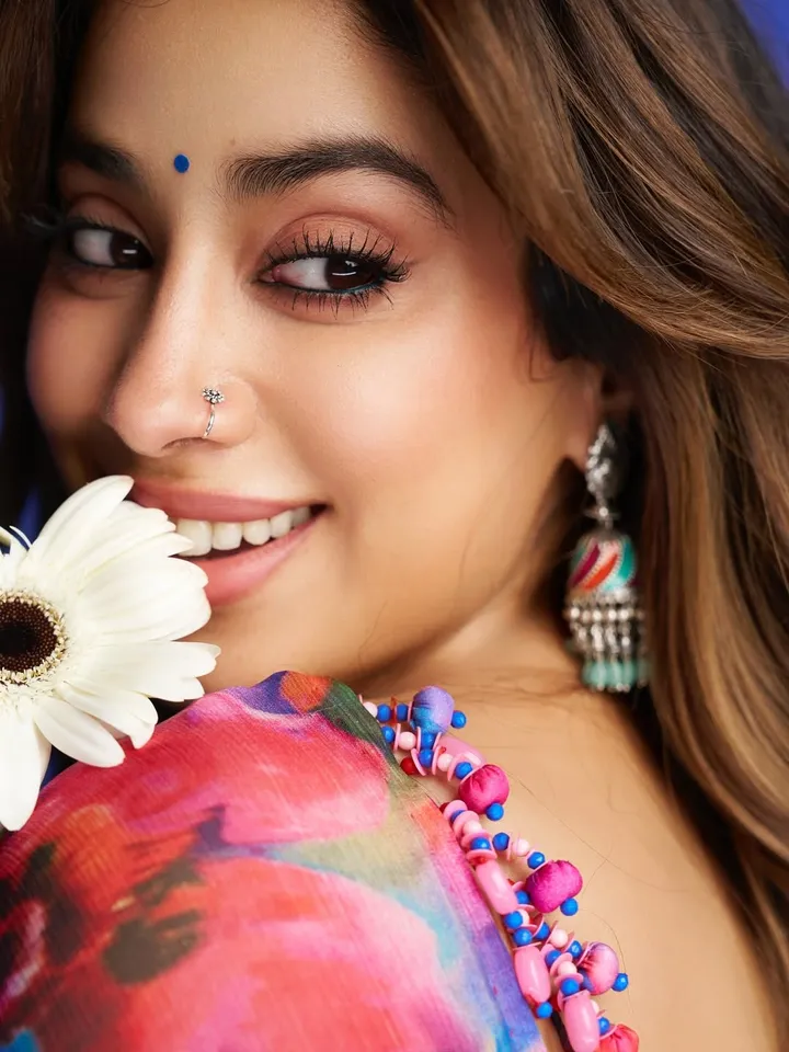 Saree Look Of Janhvi Kapoor