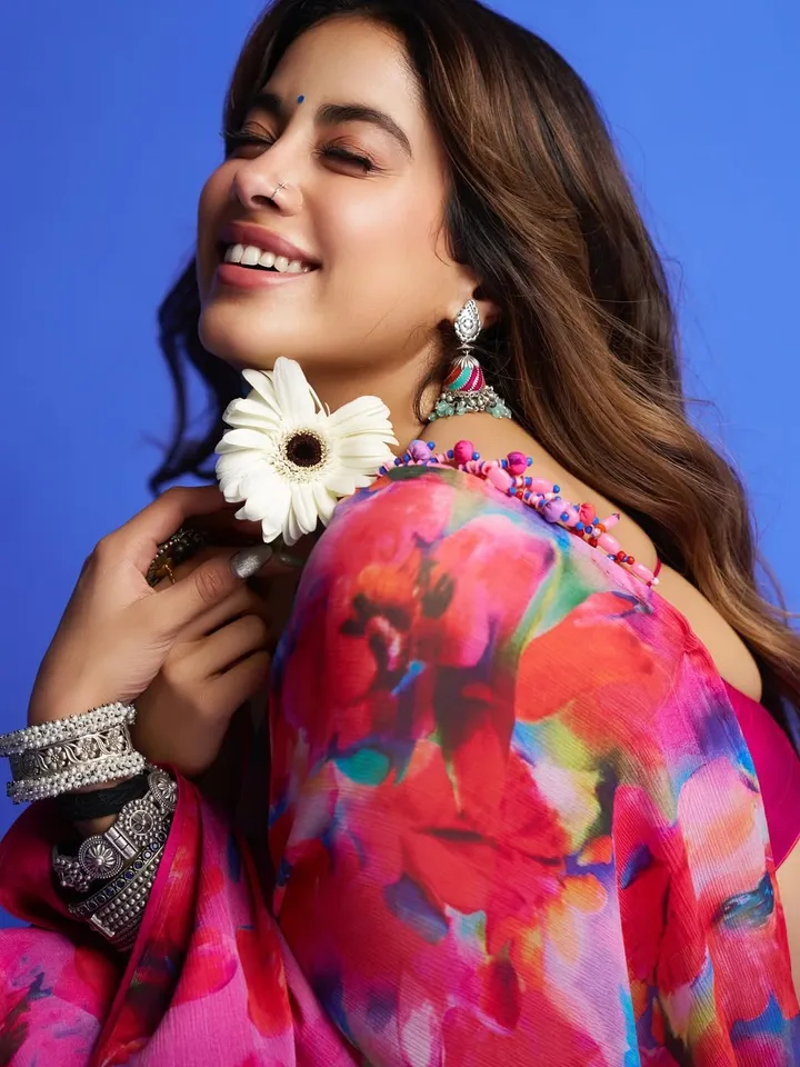 Saree Look Of Janhvi Kapoor