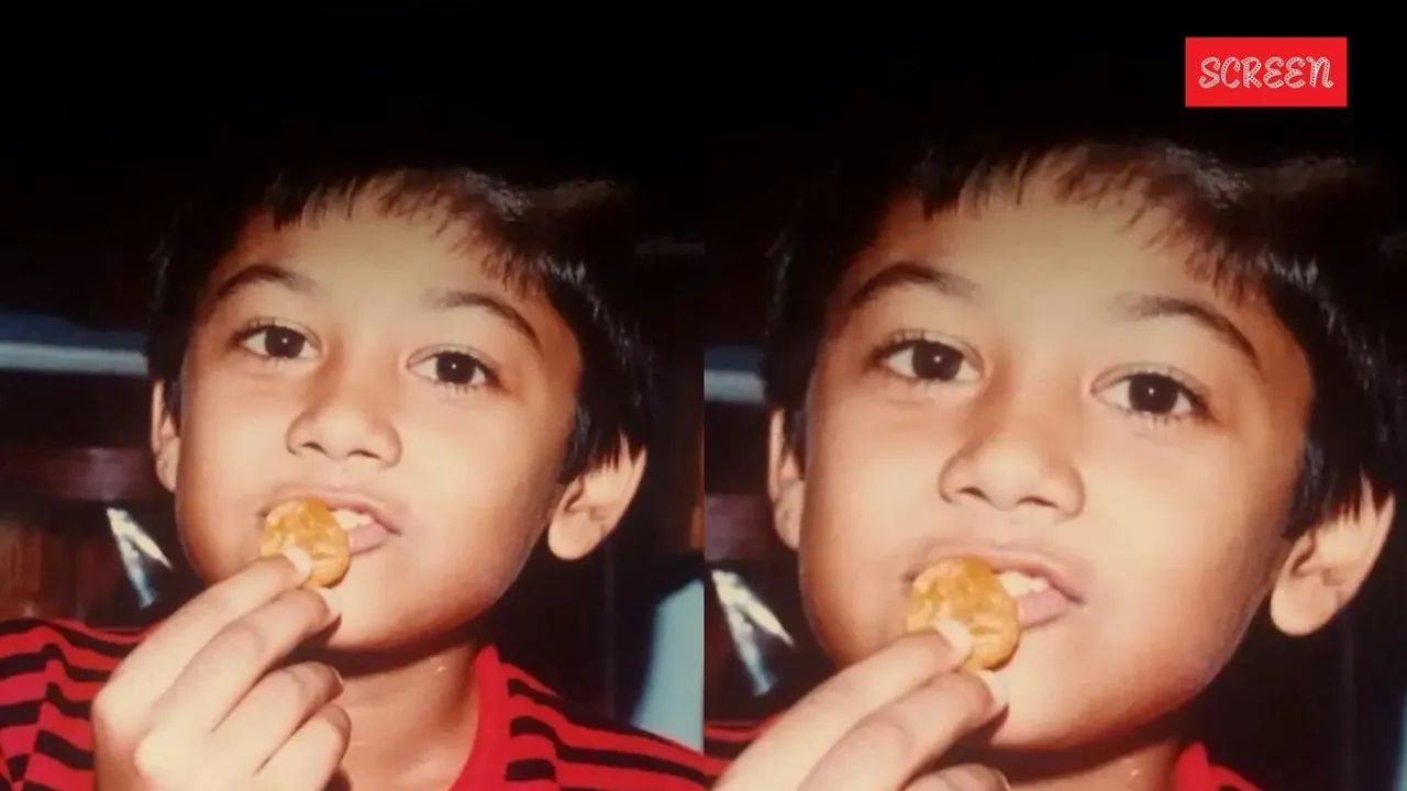 Arun Cherukavil Childhood Photo