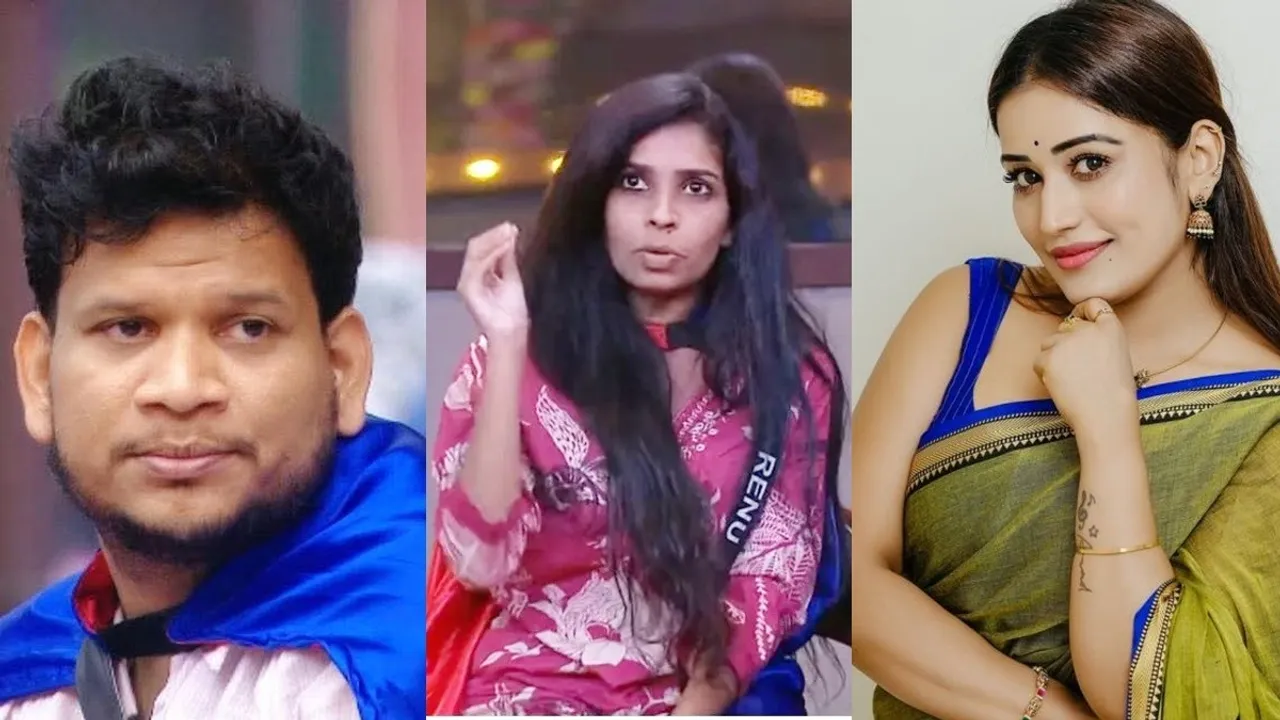 Bigg Boss Malayalam Season 7 Akbar Khan Anumol Renu Sudhi