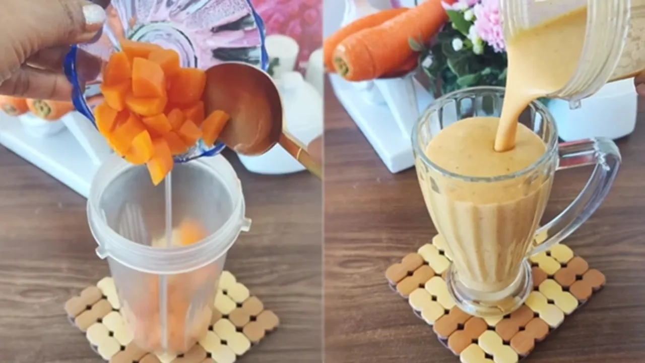Healthy Carrot Smoothie Recipe FI