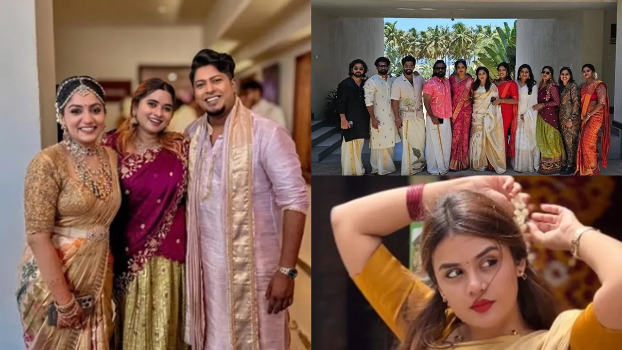 Arya Sibin Wedding photo Bigg Boss Stars