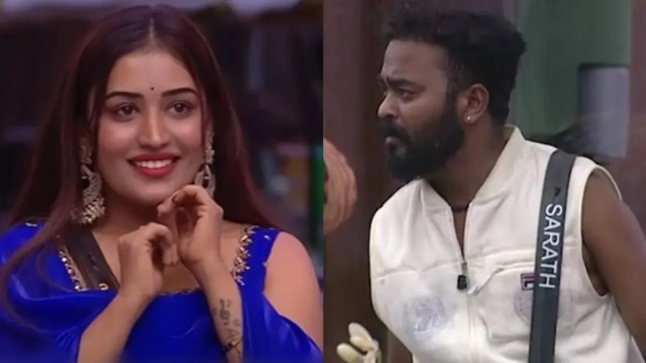 Bigg Boss Malayalam Season 7 Anumol and Appani Sarath