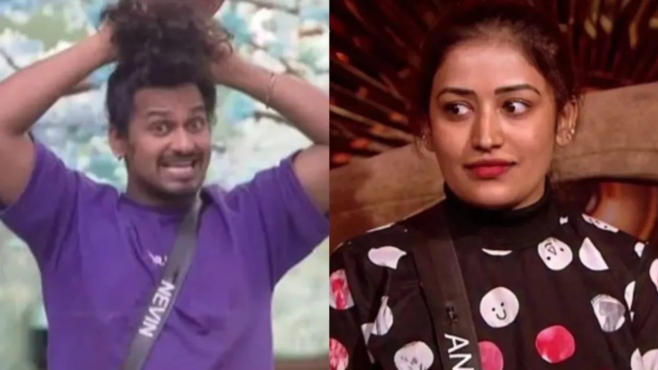 Bigg Boss Malayalam Season 7 Anumol and Nevin