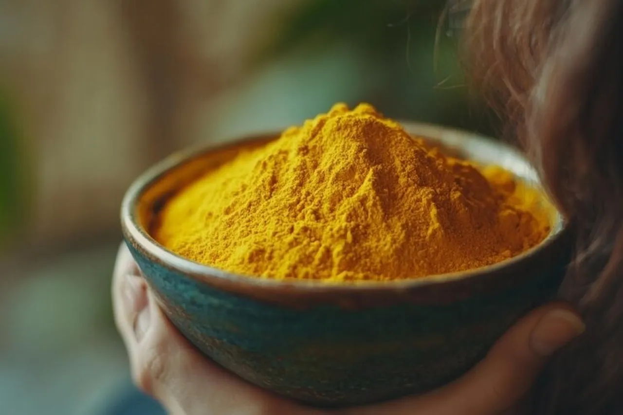 Hair Dye Making With Turmeric 3