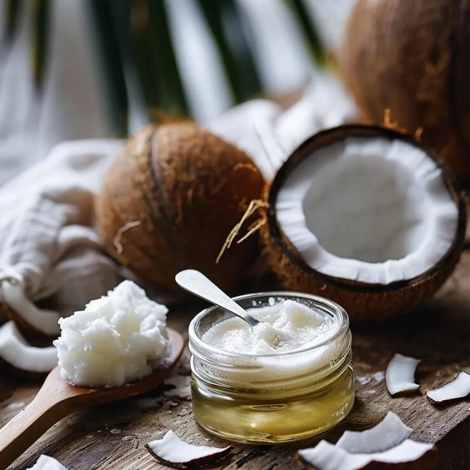 Soft Hair Using Coconut Oil 4