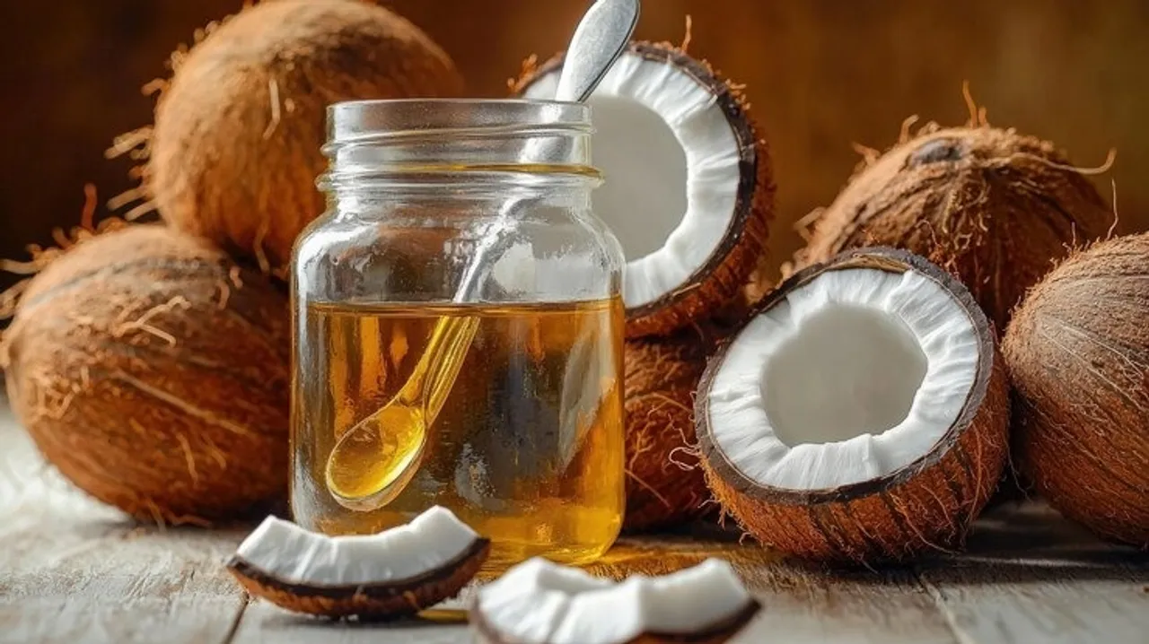 Soft Hair Using Coconut Oil 5