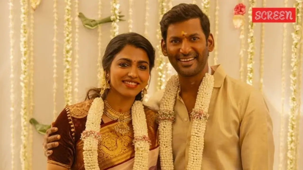 Vishal gets engaged to Sai Dhanshika