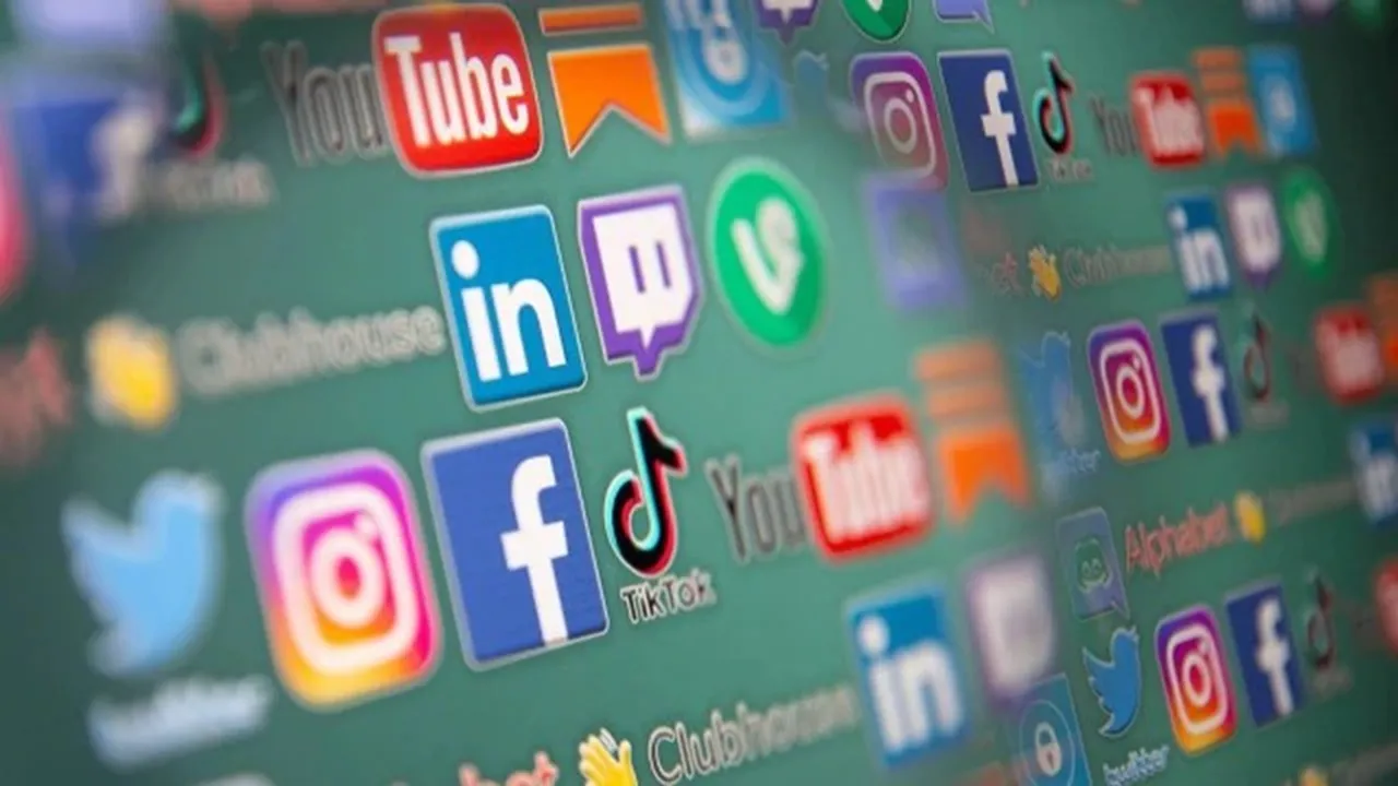 social media illustration