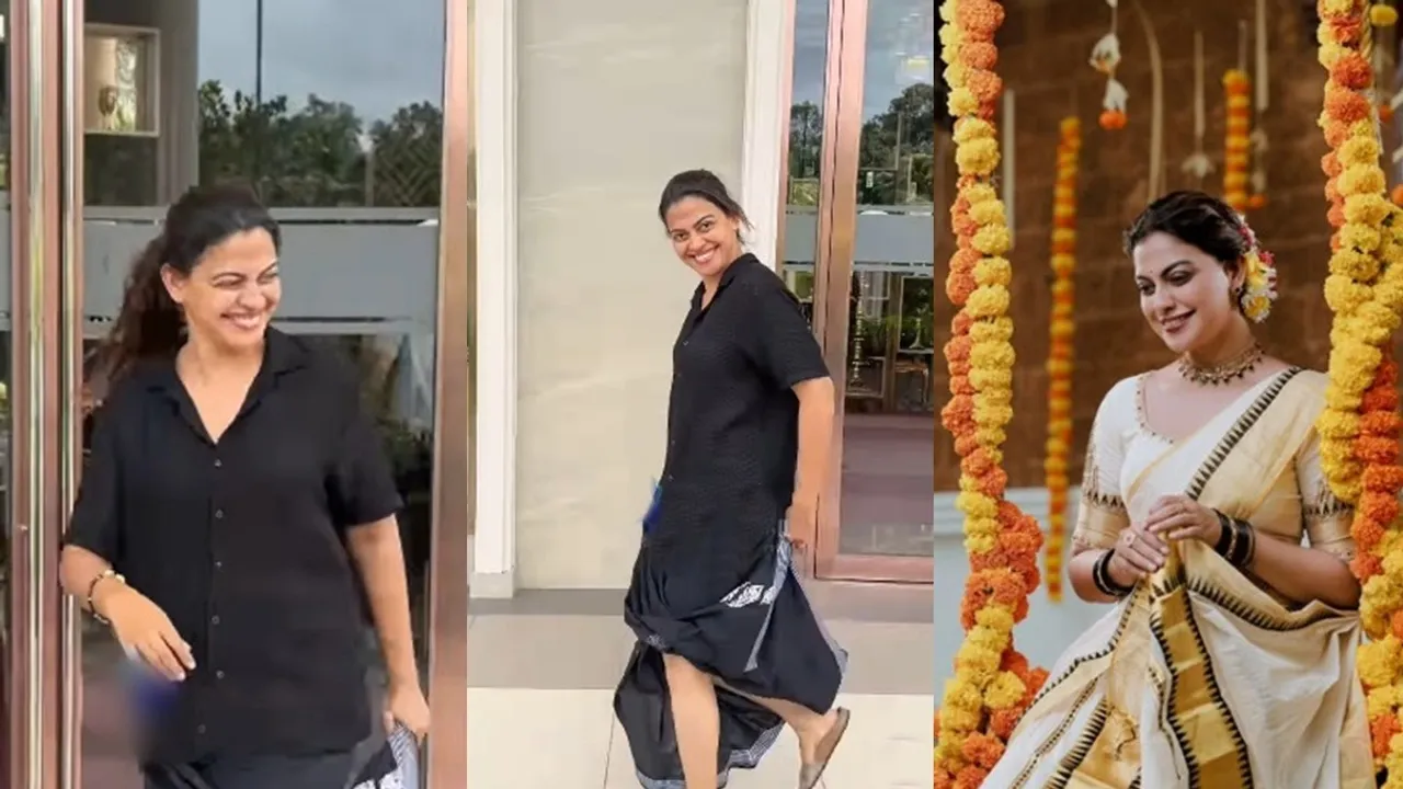 Anusree mundu look