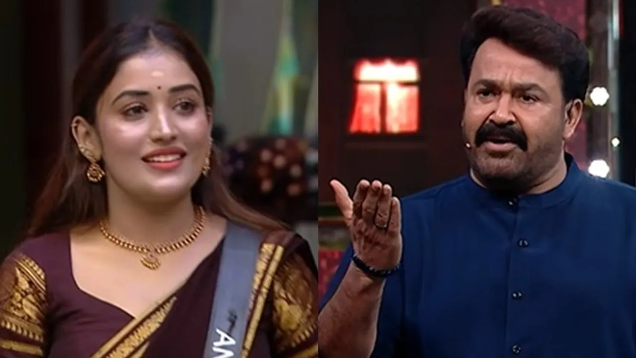 Bigg Boss malaylam season 7 Anumol Mohanlal on fire