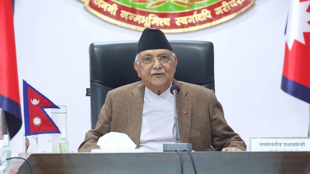 Nepal Prime Minister KP Sharma Oli