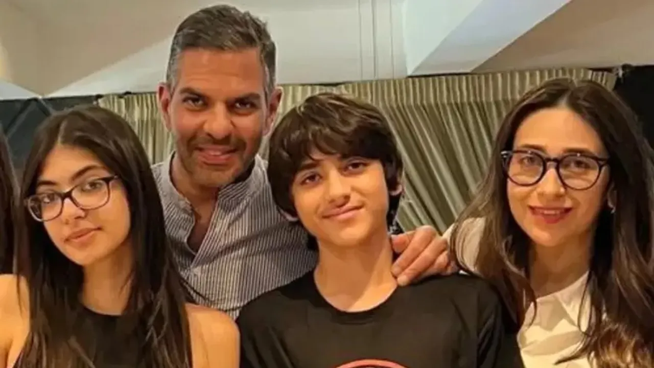 Karisma Kapoor children Sunjay Kapur