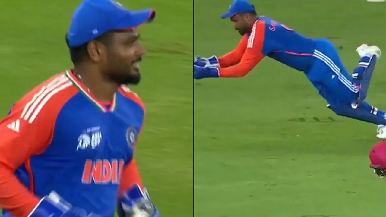 Sanju Samson Catch