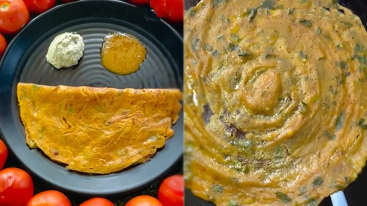 Tomato Dosa Recipe FI