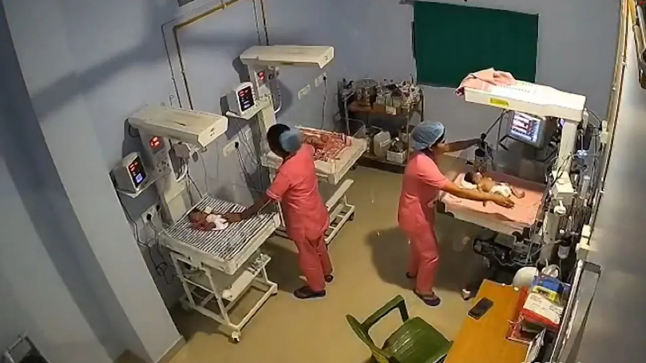 nurses protecting newborns