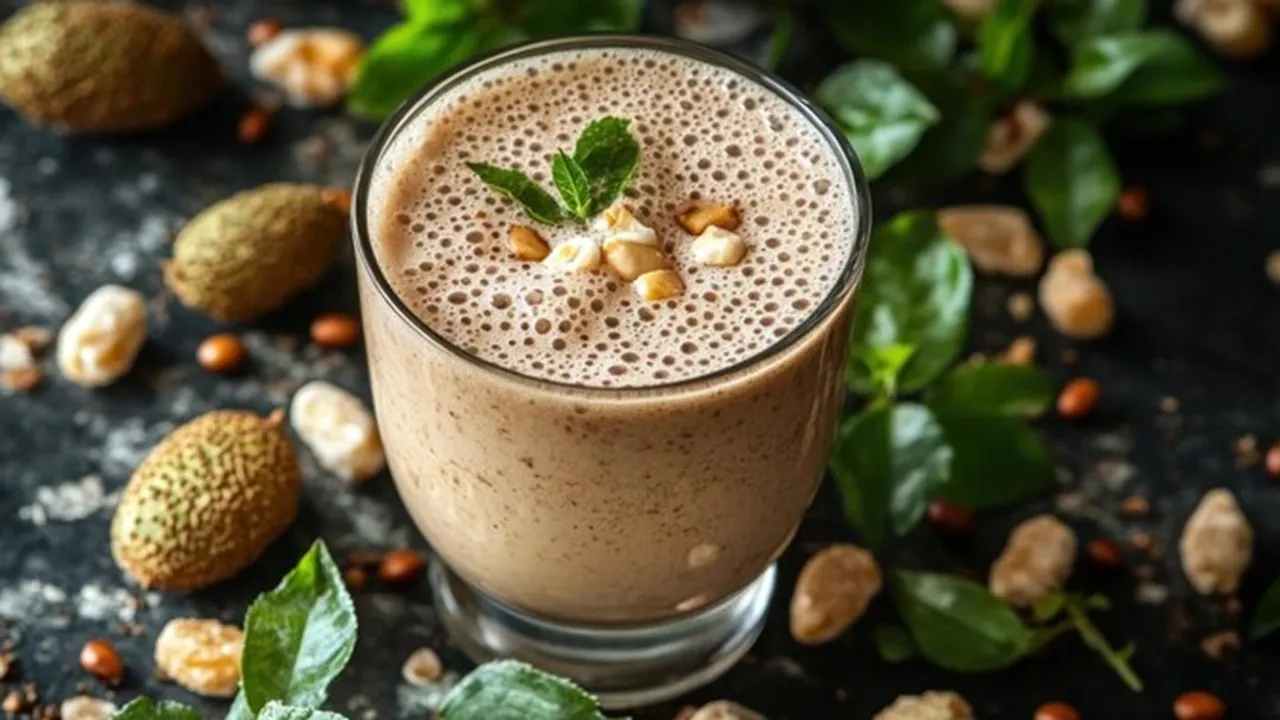 Smoothie Drink For Strong And Shiny Hair FI