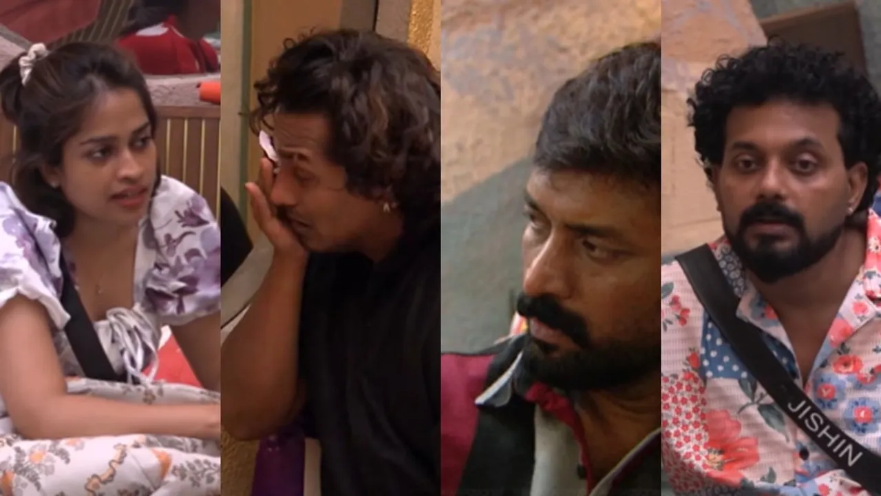 Bigg Boss Malayalam Season 7 Nevin Shanavas Adhila and Jishin