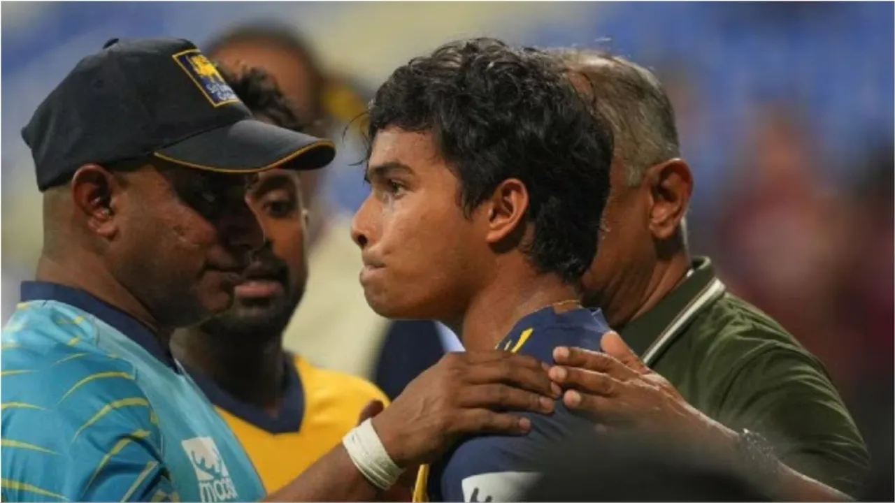 Sri Lanka Cricket Players Father dies
