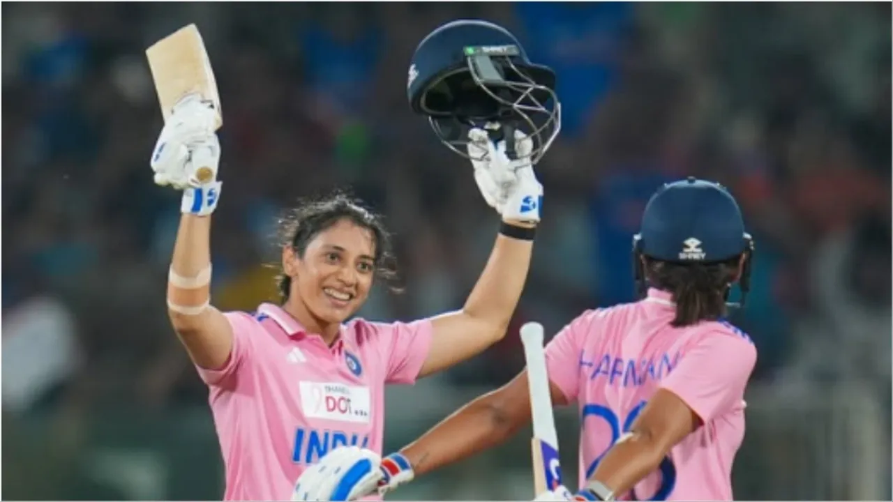 Smriti Mandhana Scored Century against Australia
