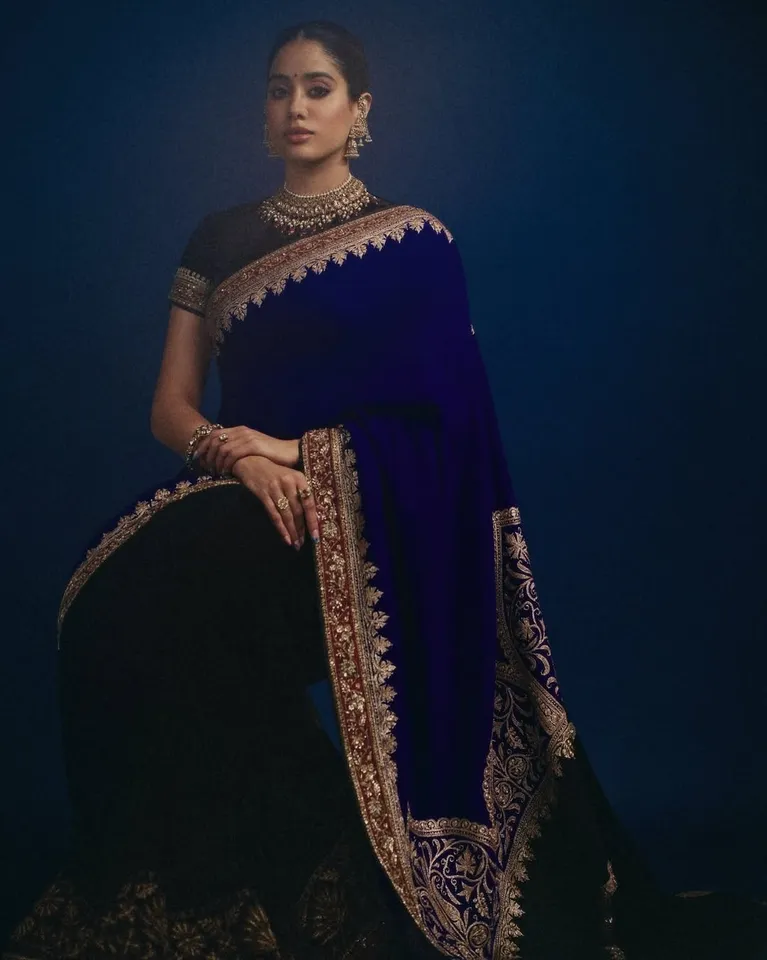 Janhvi Kapoor Saree