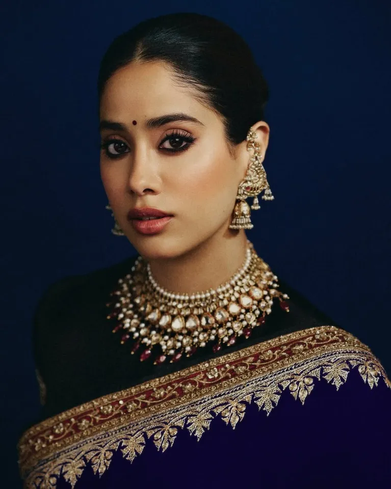 Janhvi Kapoor Saree