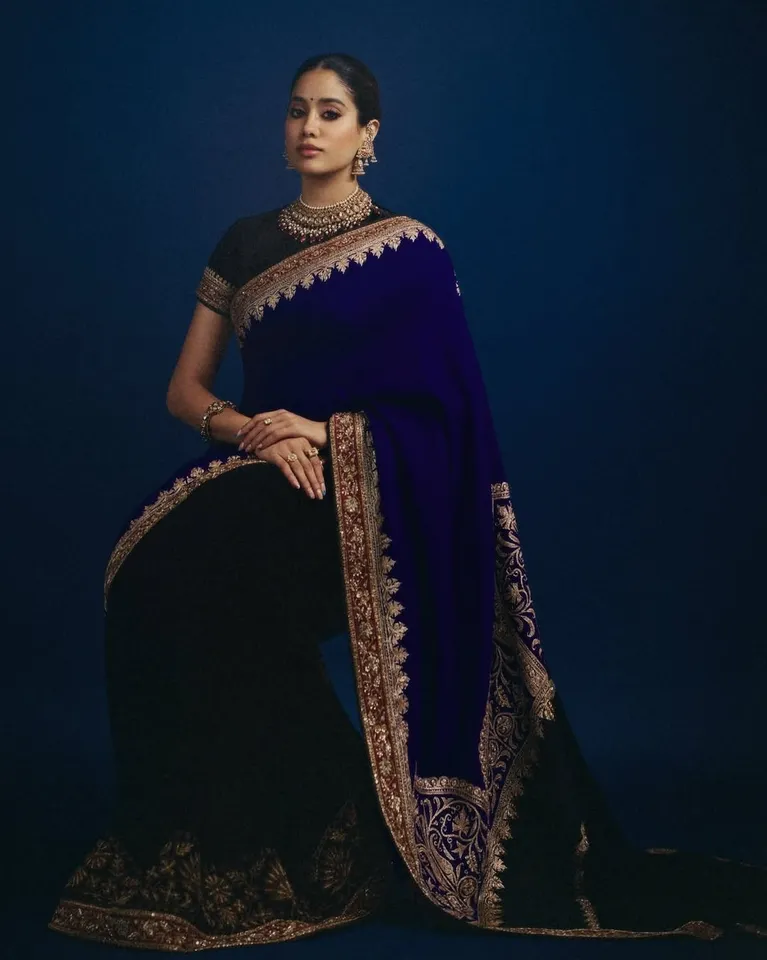 Janhvi Kapoor Saree