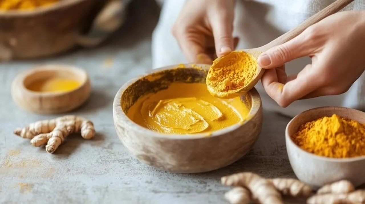 Herbal Hair Dye With Turmeric 5