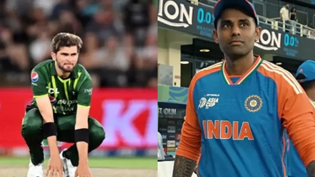 Shaheen Afridi and Suryakumar Yadav