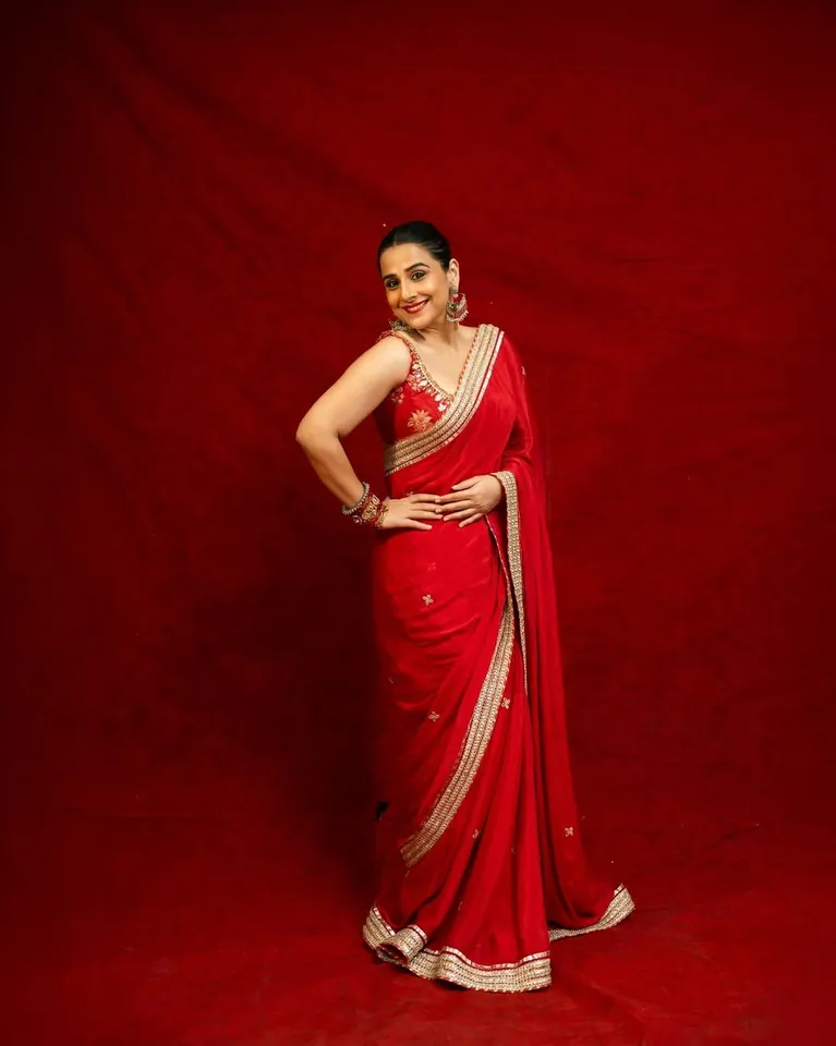 Vidya Balans Navaratri Look