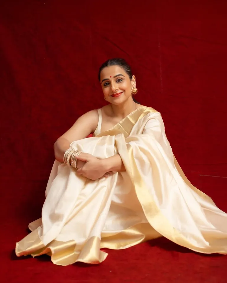 Vidya Balans Navaratri Look