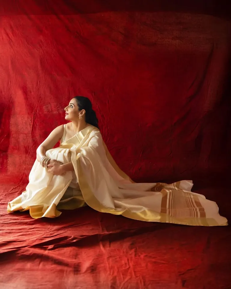 Vidya Balans Navaratri Look