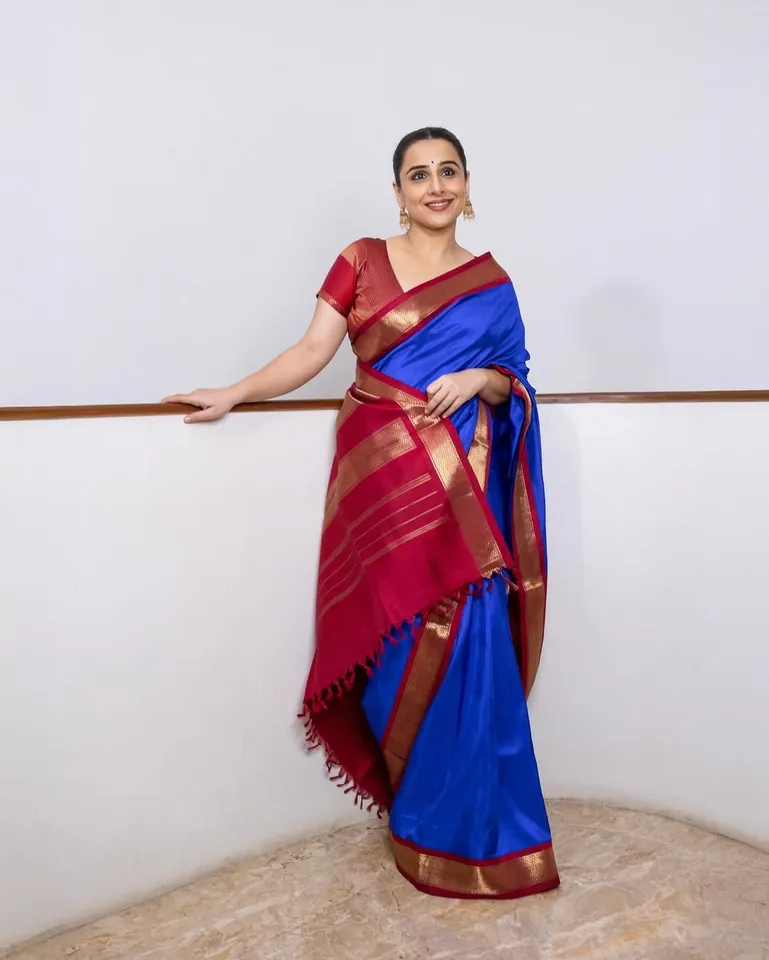 Vidya Balans Navaratri Look