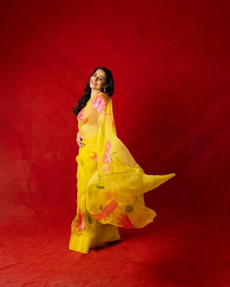 Vidya Balans Navaratri Look