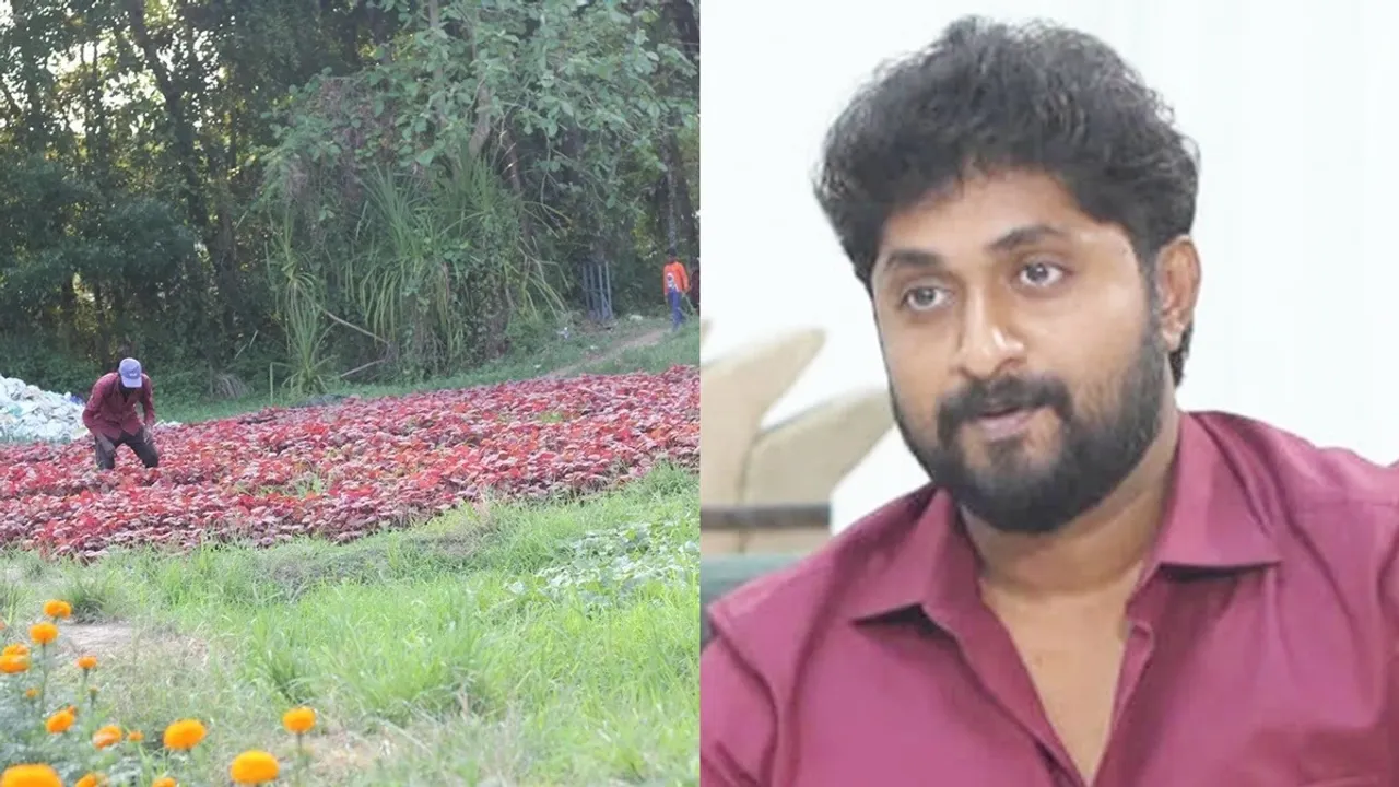 Dhyan Sreenivasan farming Kandanad