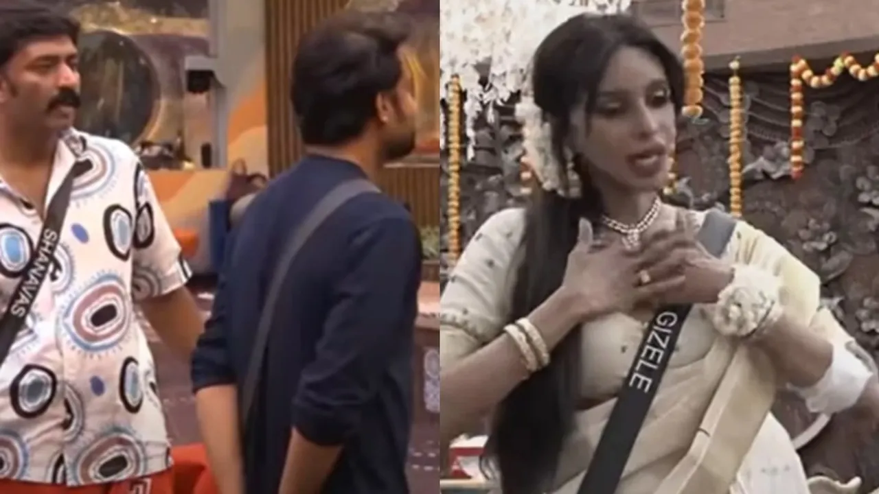Bigg Boss Malayalam Season 7 Aneesh and Gizele
