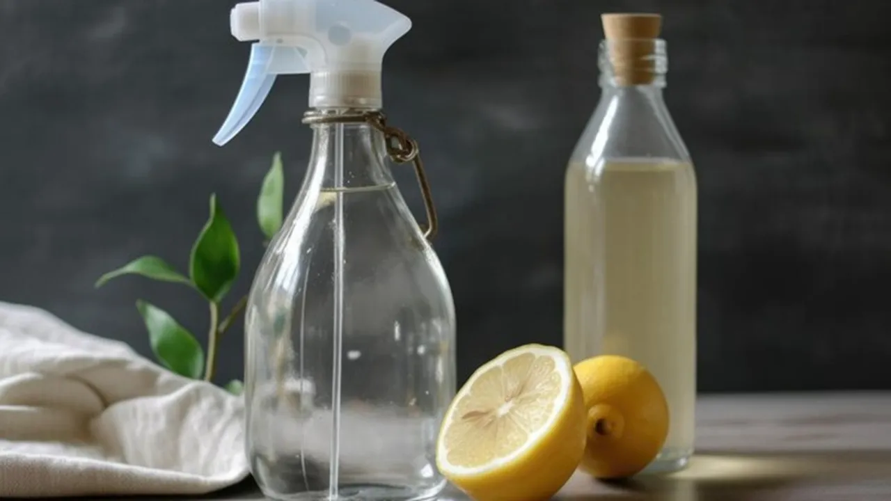 Clean Kitchen Using Vinegar FI