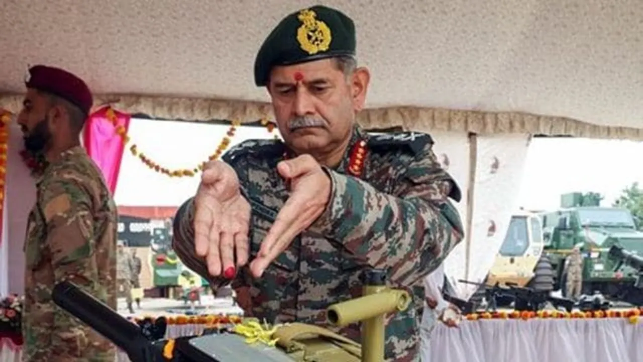 Army Chief General Upendra Dwivedi
