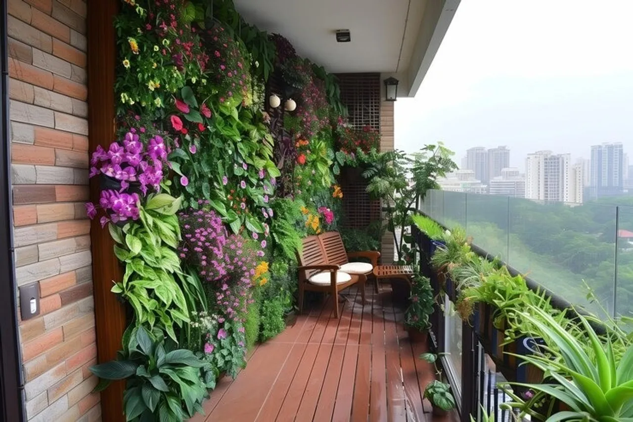 Organise Balcony Garden 1