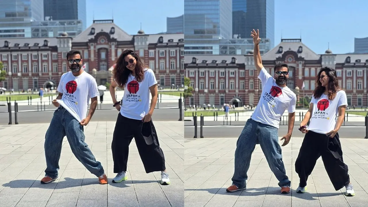 Kunchacko Boban Manju Warrier Japan pics