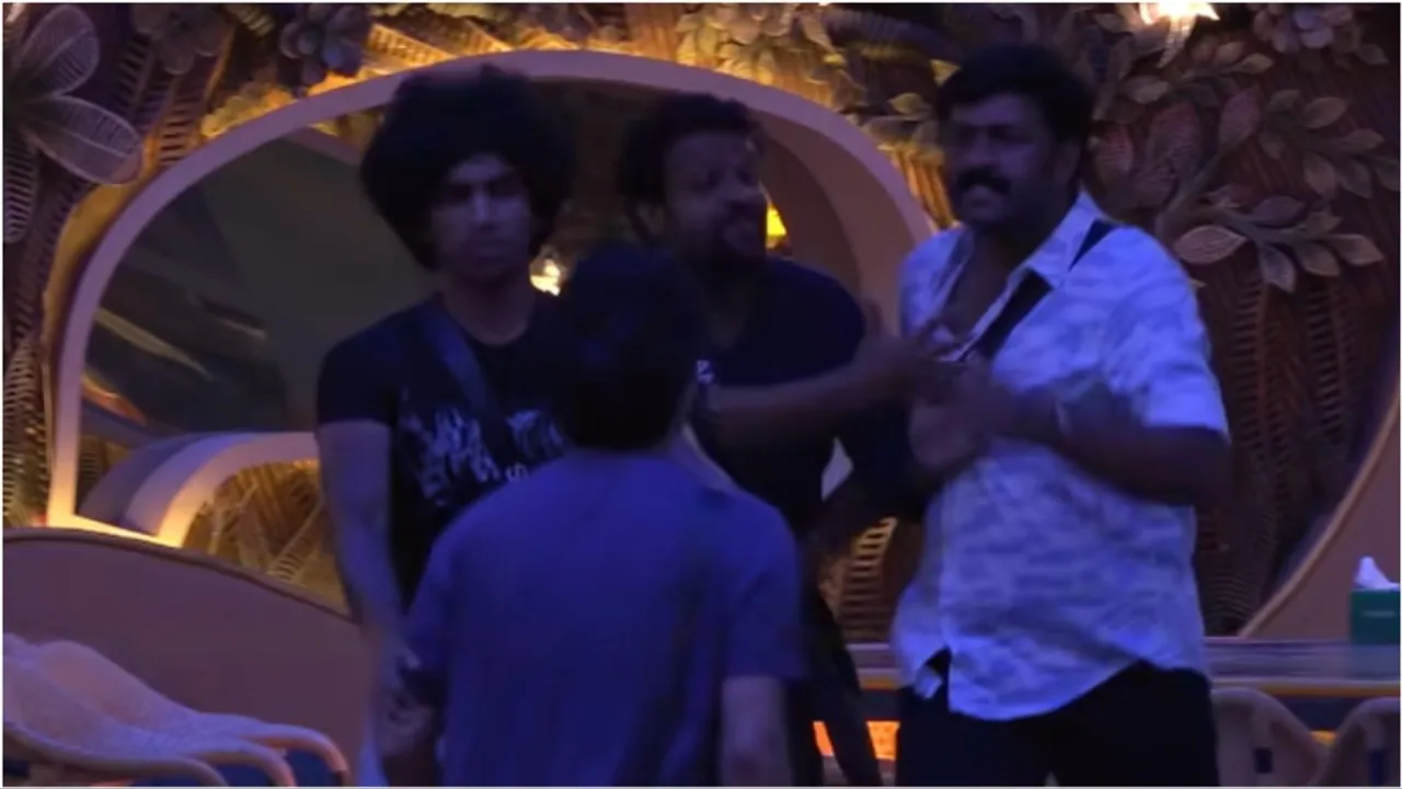 Bigg Boss Malayalam Season 7 aryan and shanavas clash