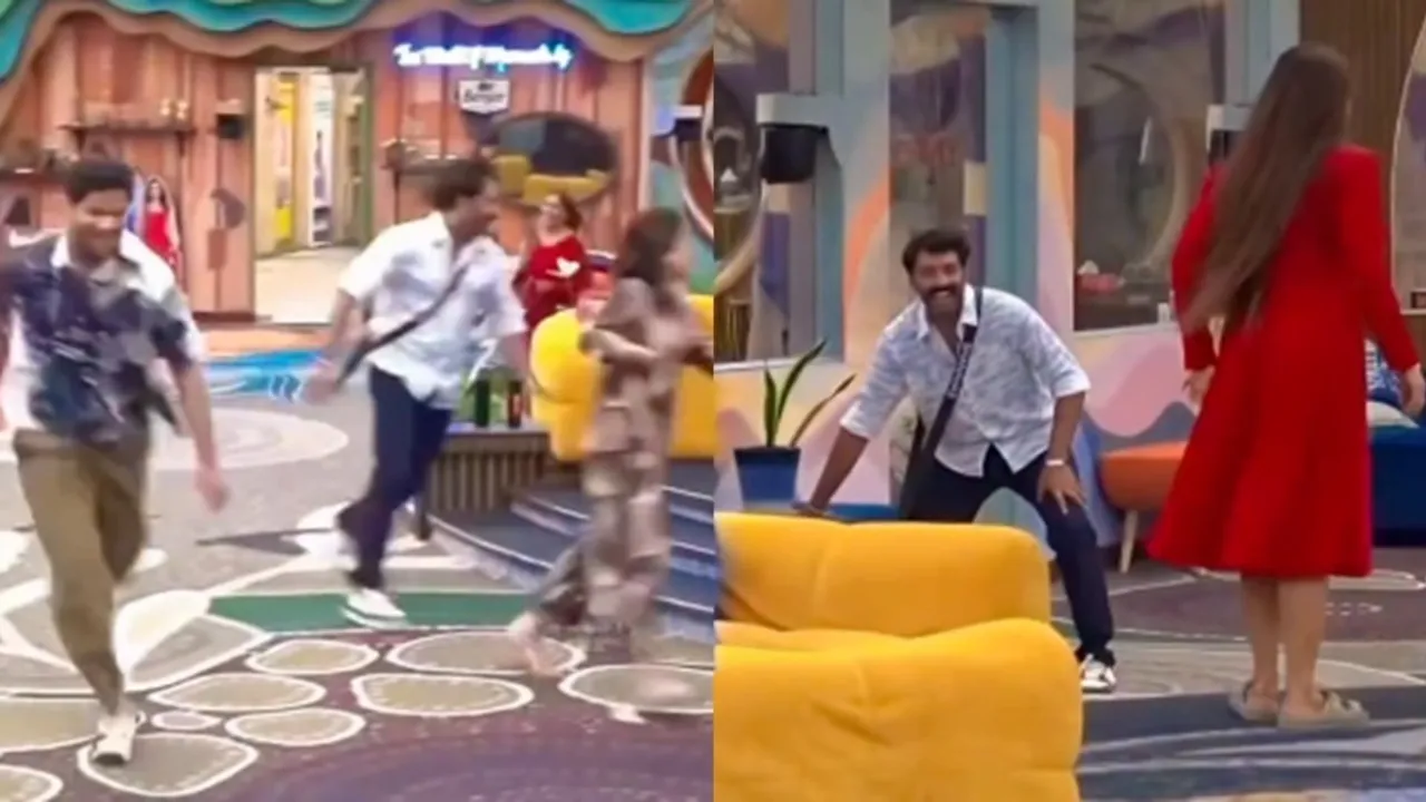 Bigg Boss Malayalam Season 7 Color Game Anumol Shanavas Sabuman