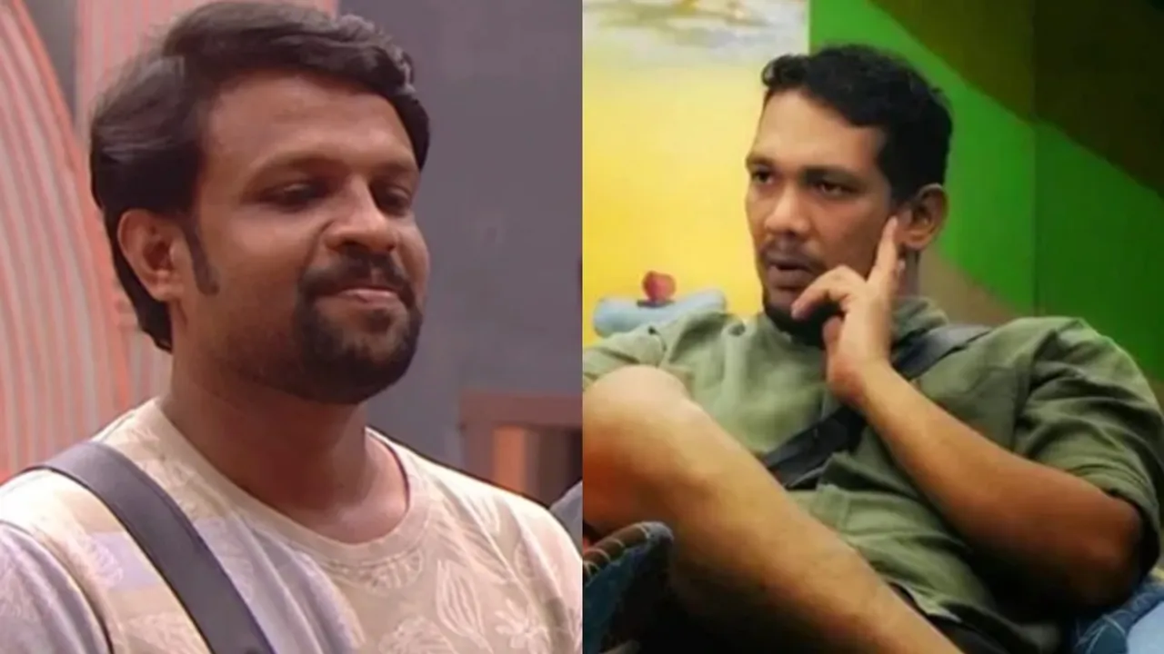 Bigg Boss Malayalam Season 7 Sabumon and Aneesh