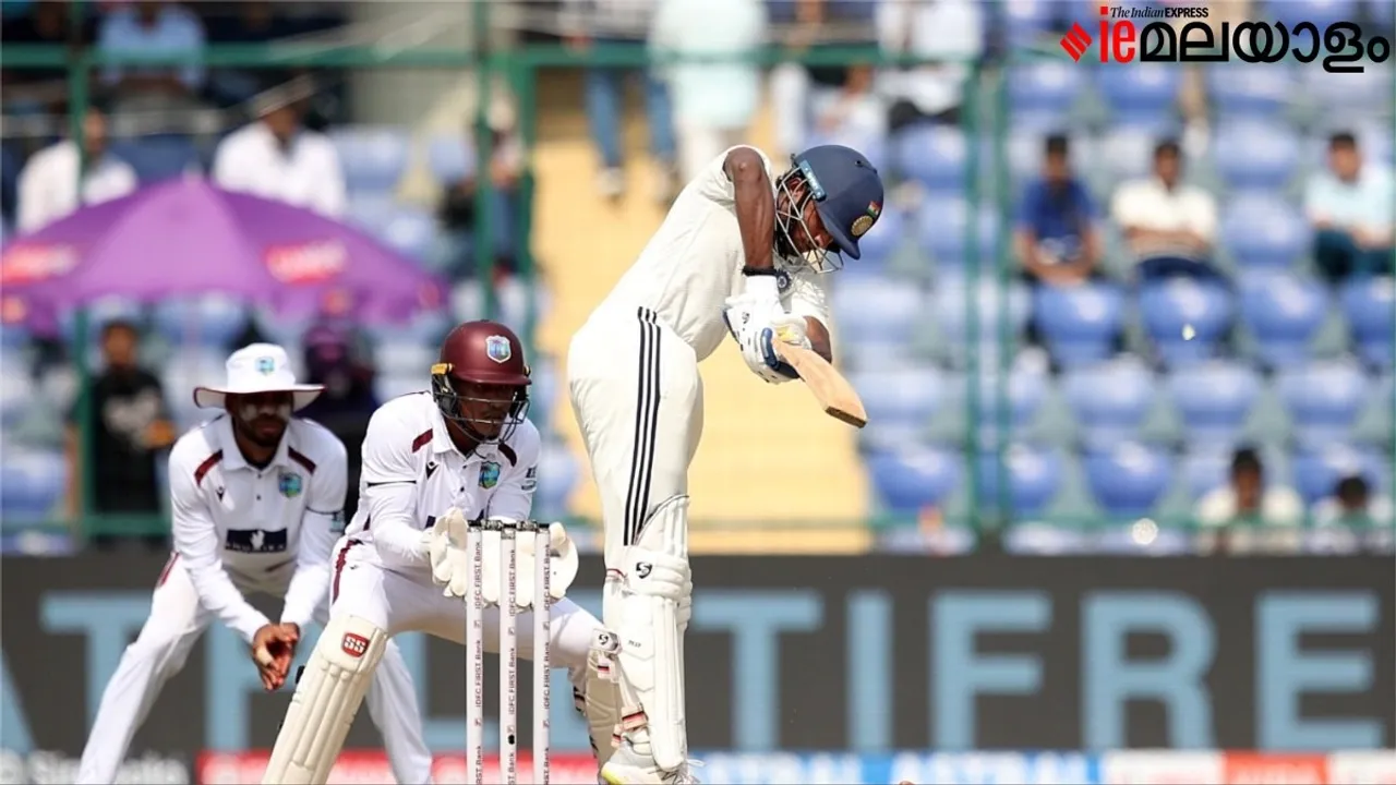 Sai Sudharshan against West Indies