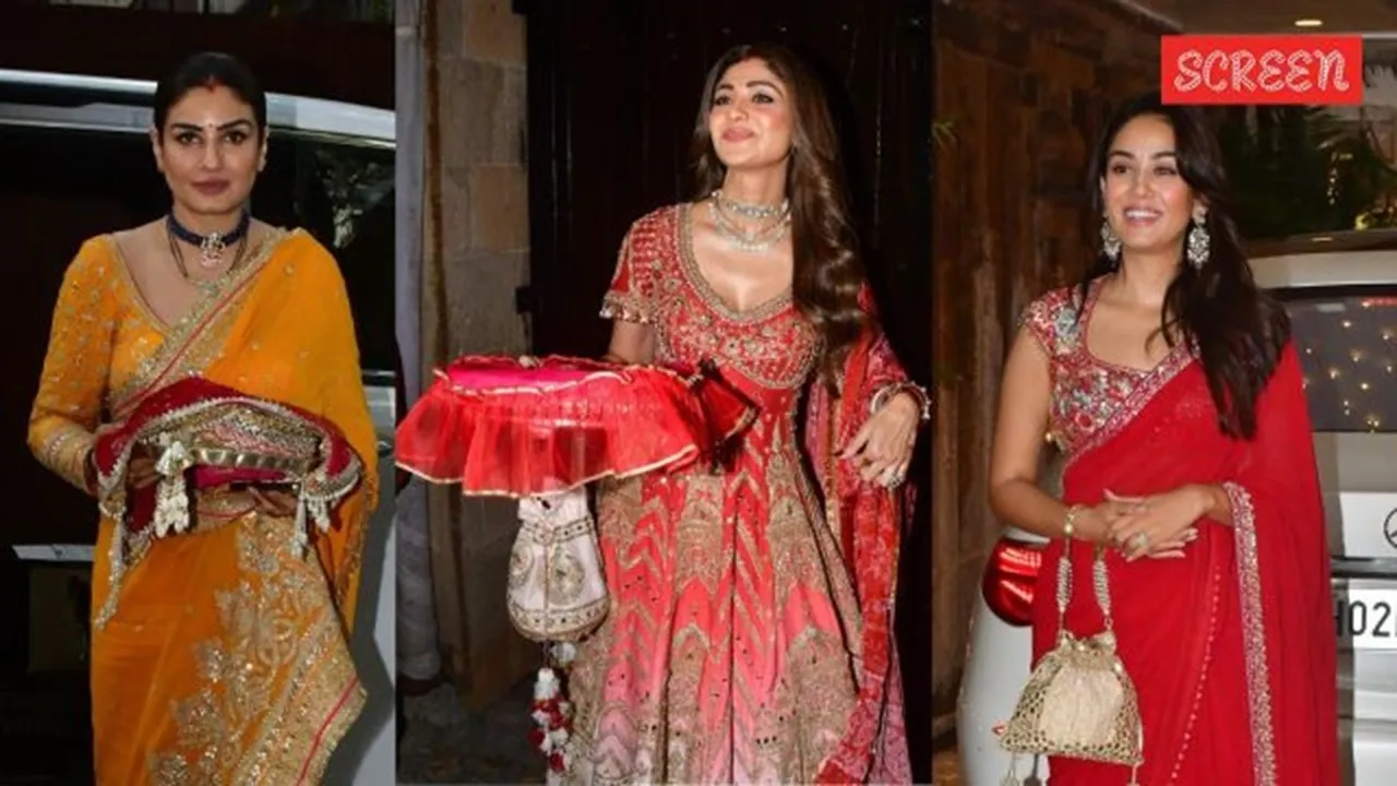 Bollywood stars Karwa Chauth bash