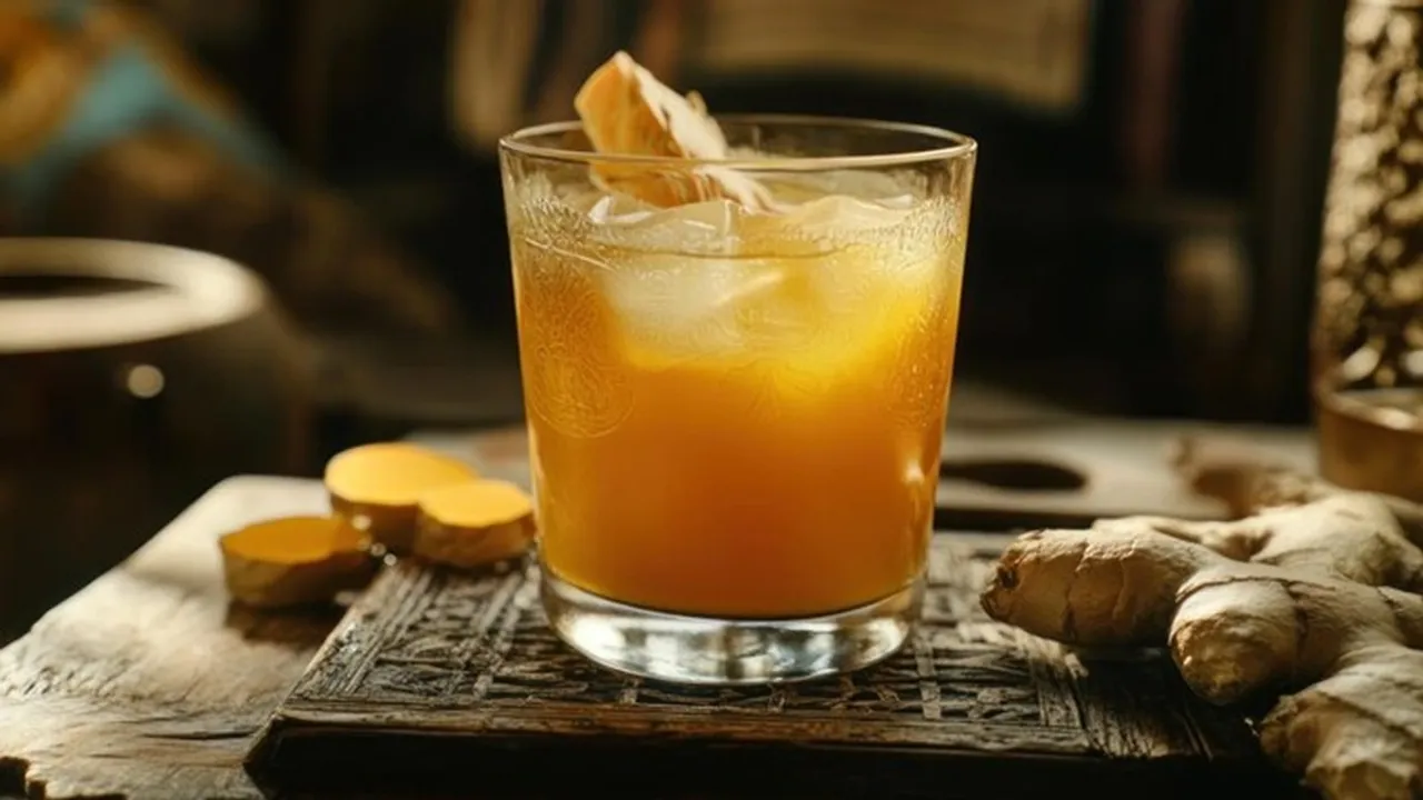 Ginger Lemon Cold Coffee FI