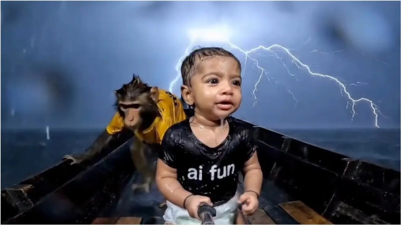 AI Viral Video Kid Everest Journey