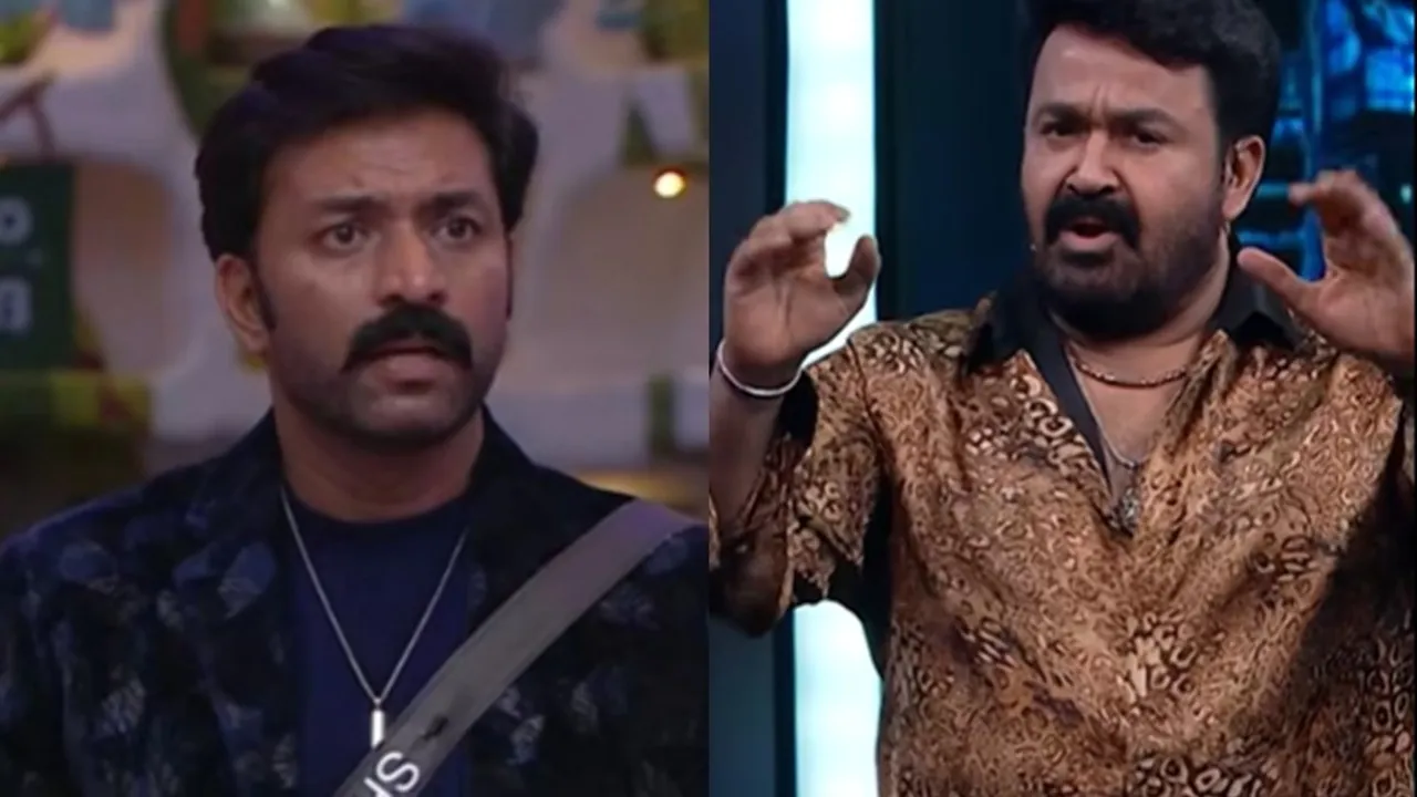 Bigg Boss Malayalam Season 7 Mohanlal and Shanavas